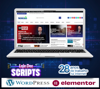 Portal de noticias – PDN-2175 – Com vídeo aulas