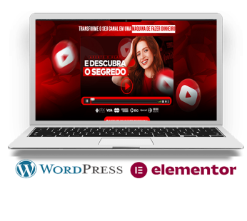 Landing Page Curso Youtuber – COD-9306