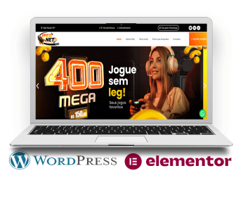 Site para Provedor de Internet WordPress Profissional – COD-INTER-5234
