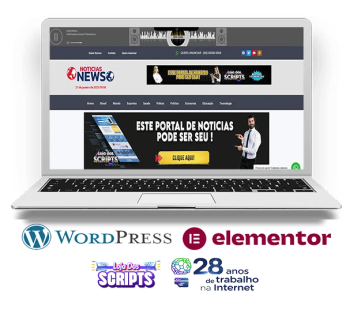 Portal de Notícias Automático WordPress – PDN-7797