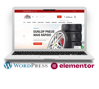Loja Virtual Automotiva WordPress + Elementor – LVA-7871
